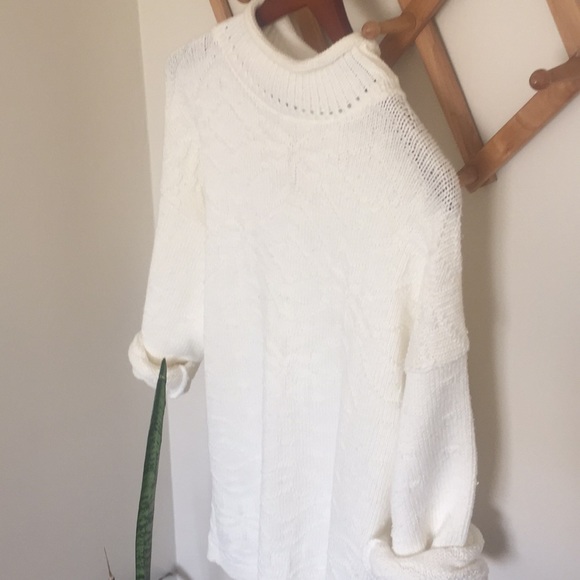 NWT Vintage 90s Oversized Knit Sweater - Picture 2 of 8